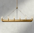 Cominv Rectangular Outdoor Chandelier 41", 54" - briglamps