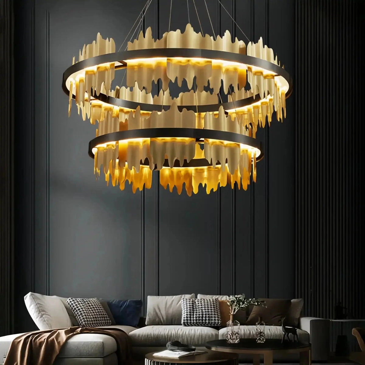 Dahlia Multiple Tier Round Chandelier - Brig Lighting
