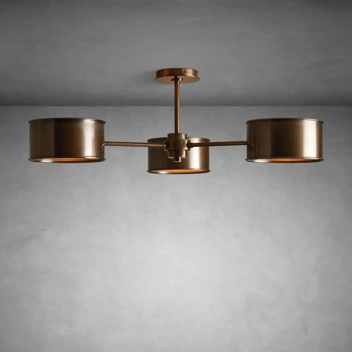 Daphne Metal Flush Mount - briglamps