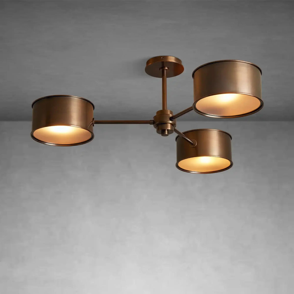 Daphne Metal Flush Mount - briglamps