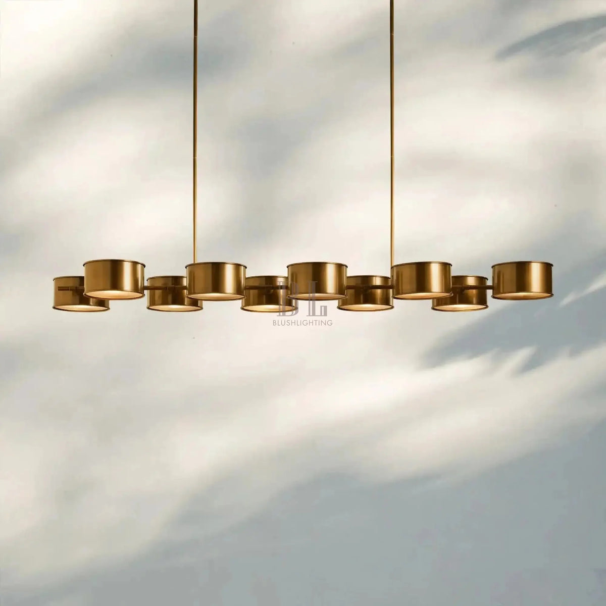 Daphne Metal Linear Chandelier - Brig Lighting