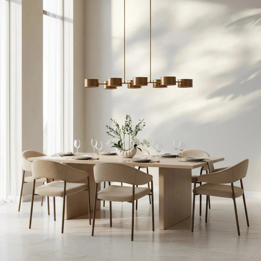 Daphne Metal Linear Chandelier - Brig Lighting