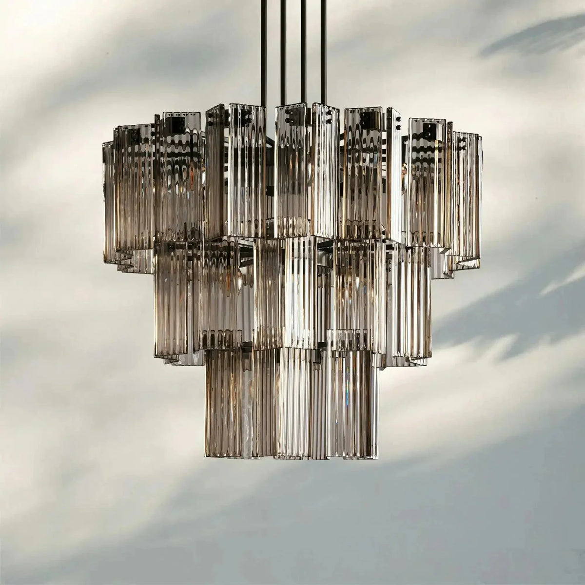 Delsie Round Chandelier 38''48''60'' - briglamps