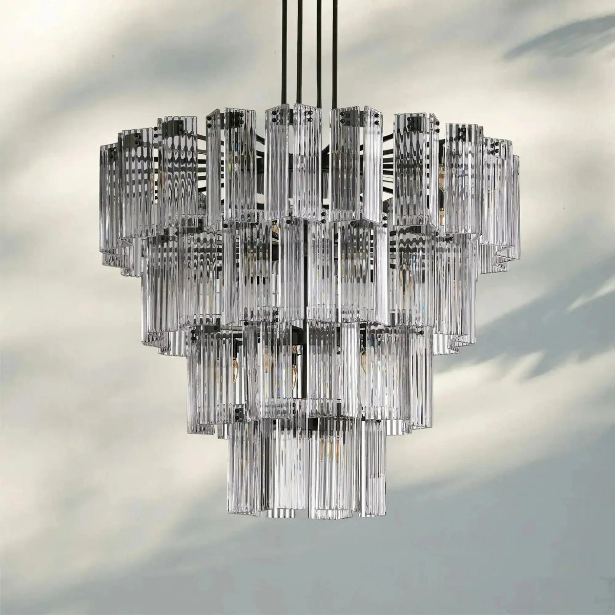Delsie Round Chandelier 38''48''60'' - briglamps