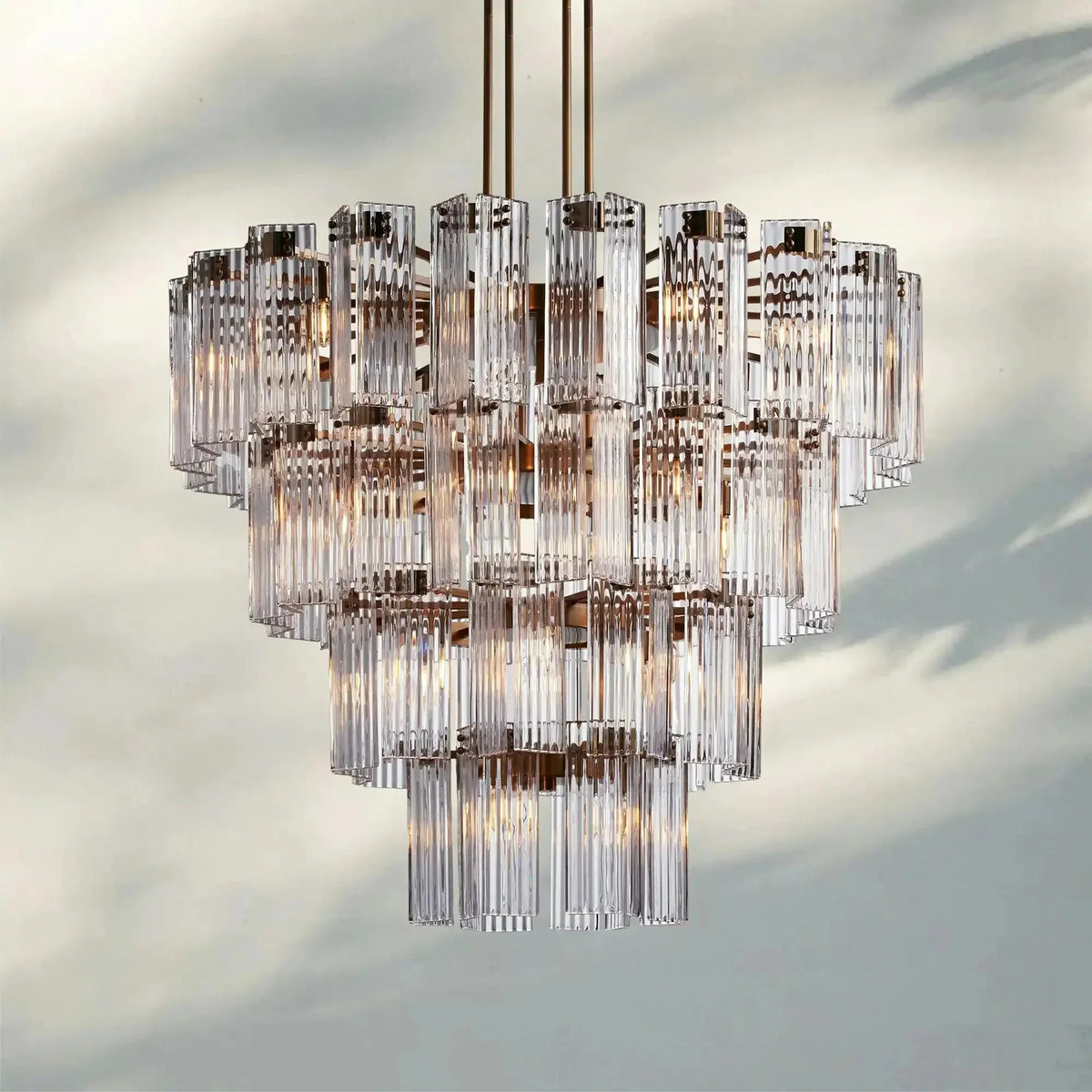 Delsie Round Chandelier 38''48''60'' - briglamps