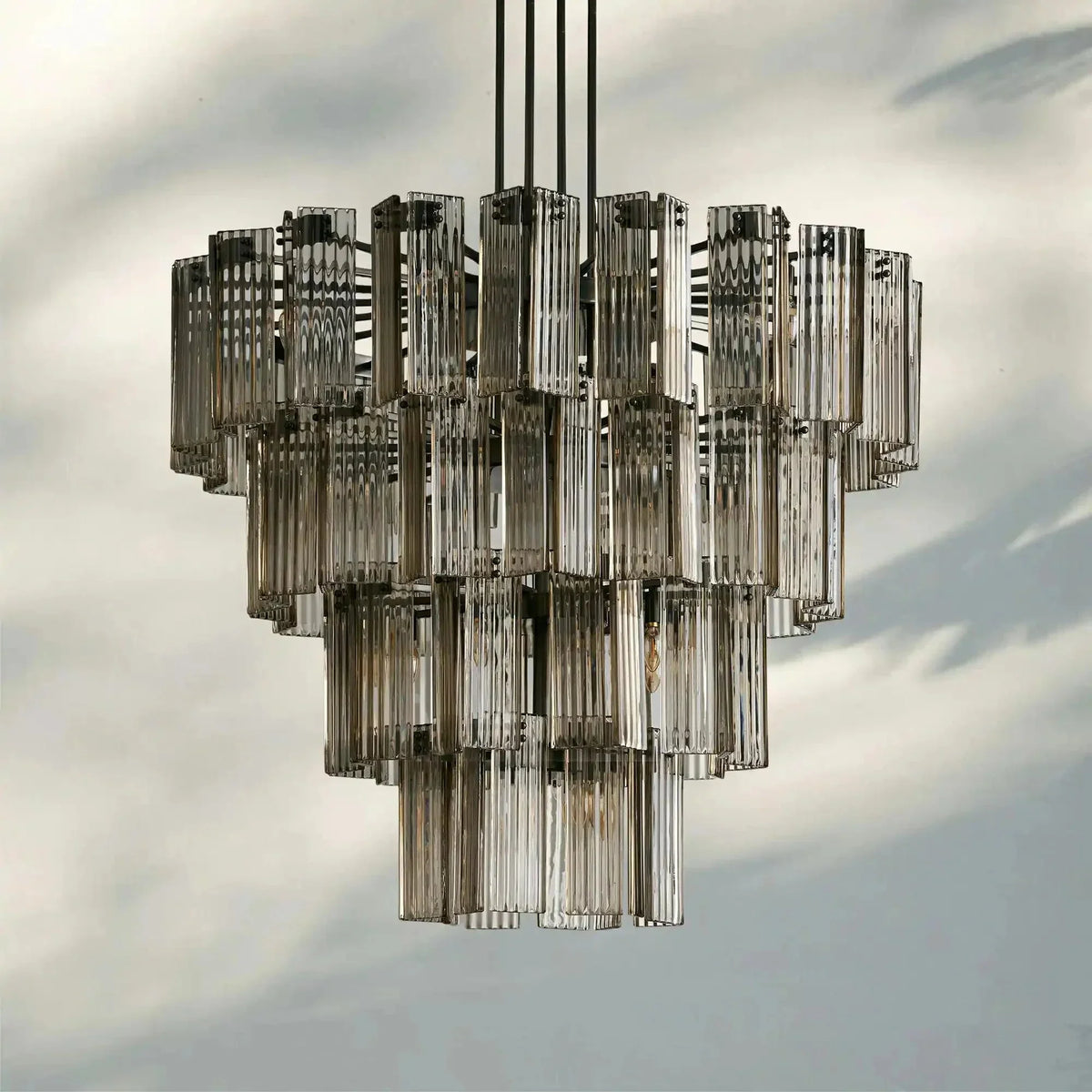 Delsie Round Chandelier 38''48''60'' - briglamps