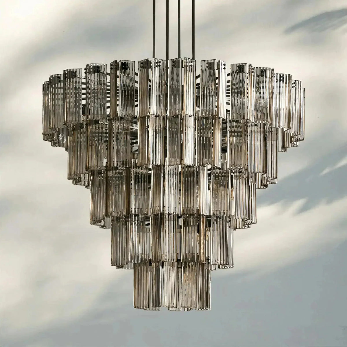 Delsie Round Chandelier 38''48''60'' - briglamps