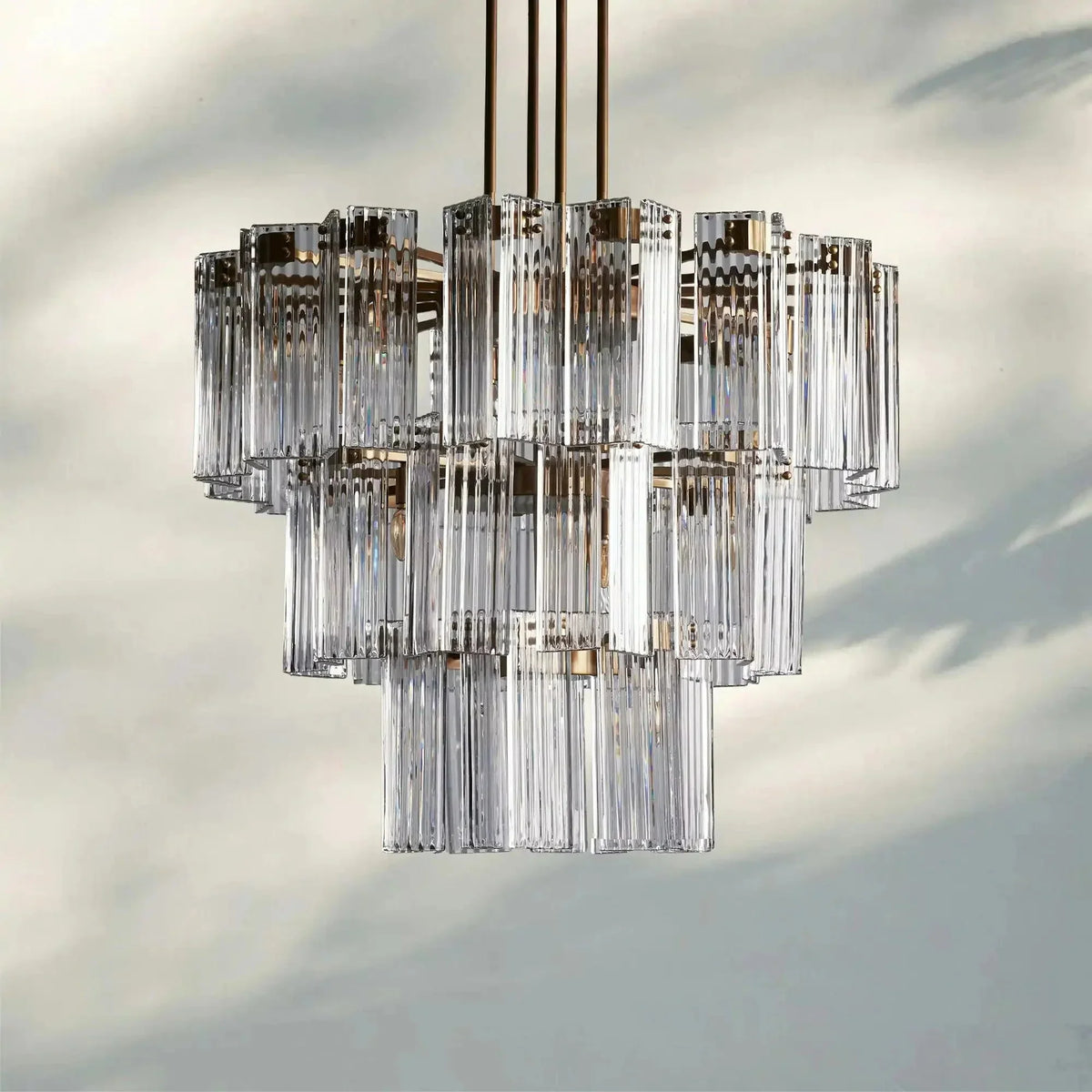 Delsie Round Chandelier 38''48''60'' - briglamps