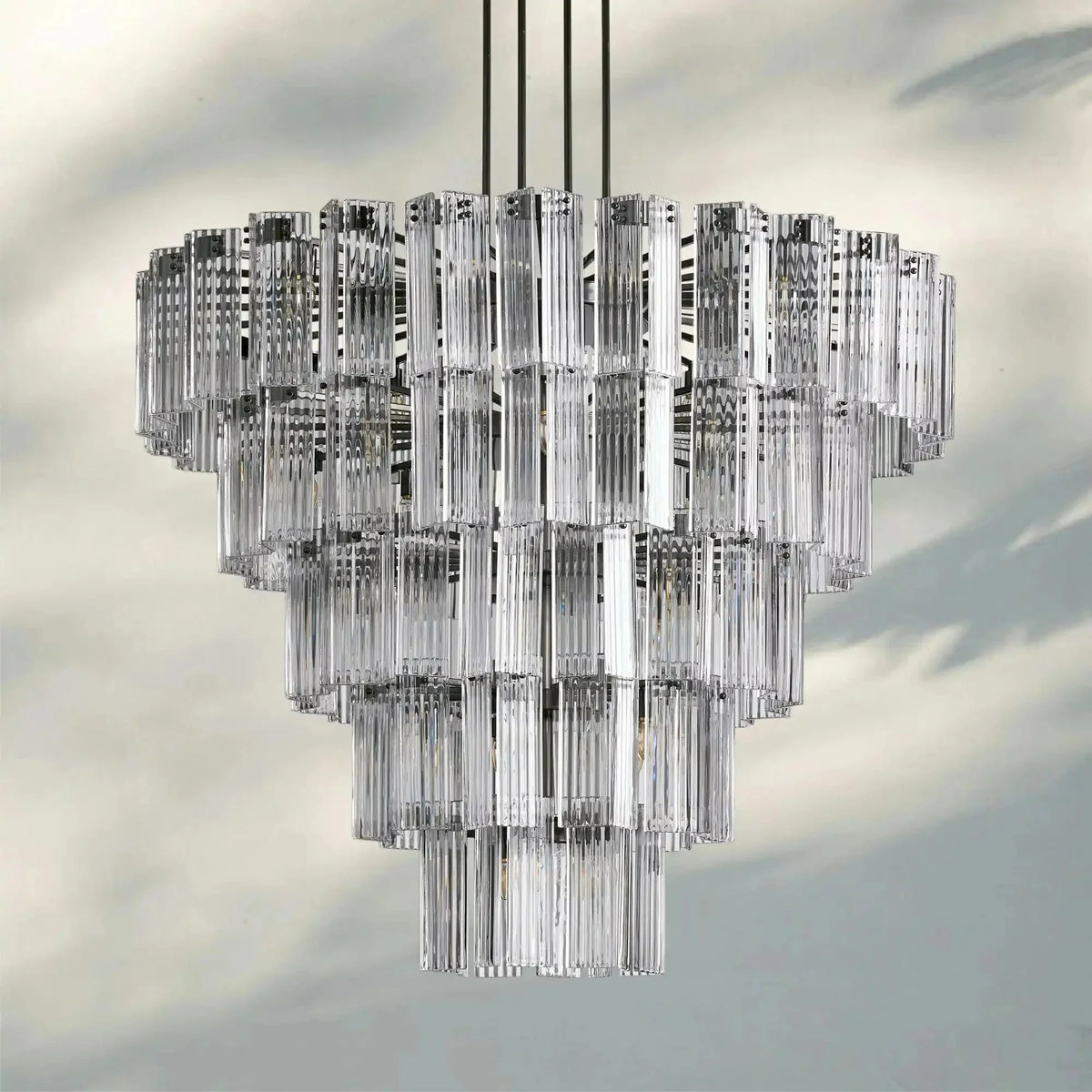 Delsie Round Chandelier 38''48''60'' - briglamps