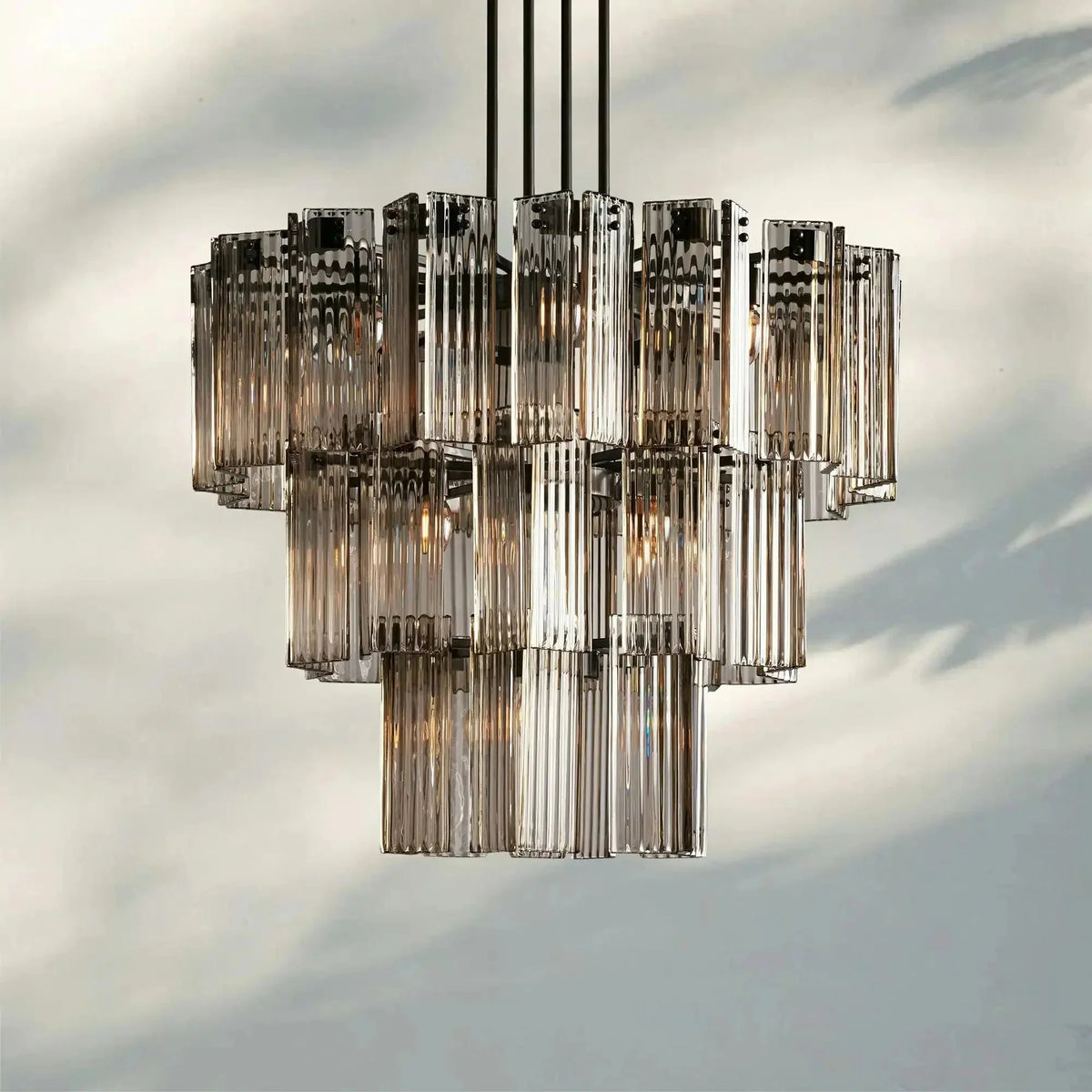 Delsie Round Chandelier 38''48''60'' - briglamps