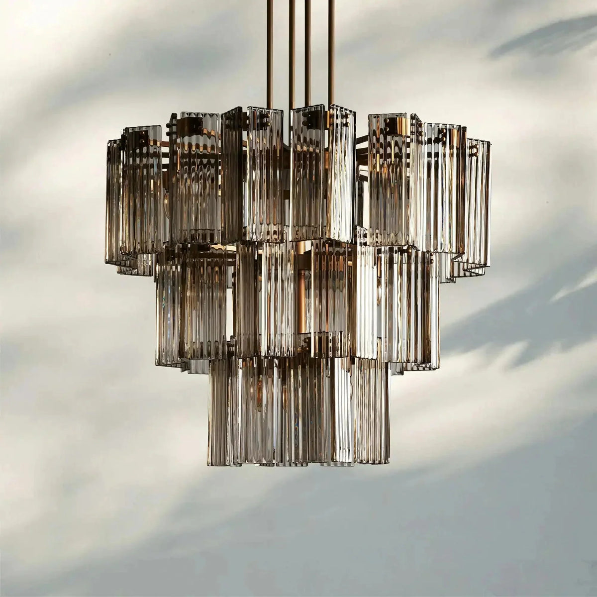 Delsie Round Chandelier 38''48''60'' - briglamps
