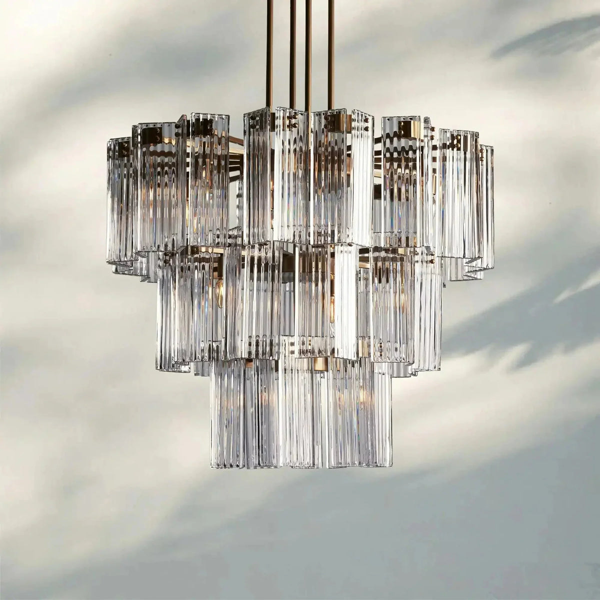 Delsie Round Chandelier 38''48''60'' - briglamps