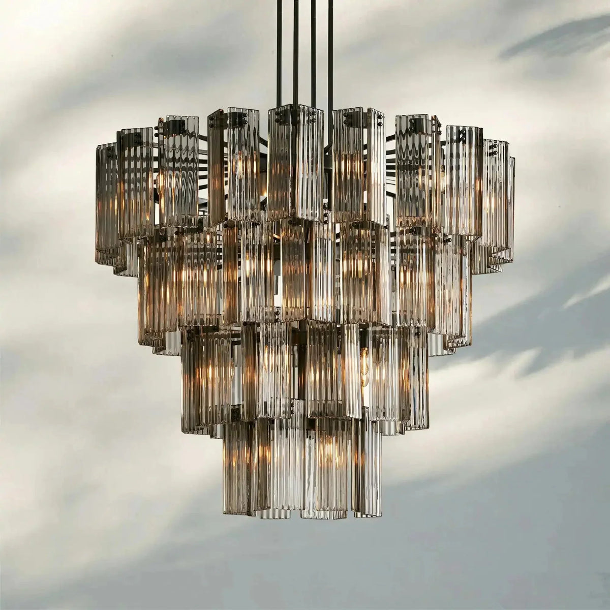 Delsie Round Chandelier 38''48''60'' - briglamps