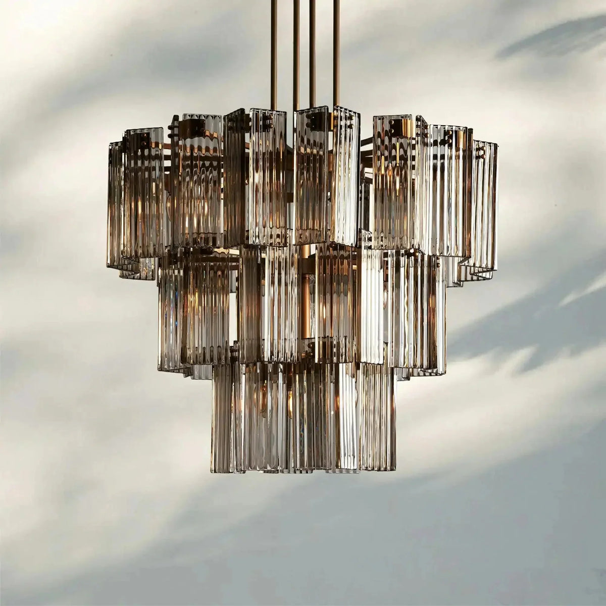 Delsie Round Chandelier 38''48''60'' - briglamps