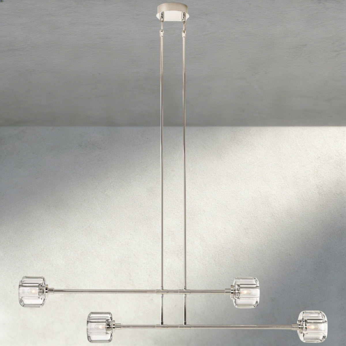 Demaret Mobile Linear Chandelier 54", 72" - Brig