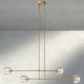 Demaret Mobile Linear Chandelier 54", 72" - Brig