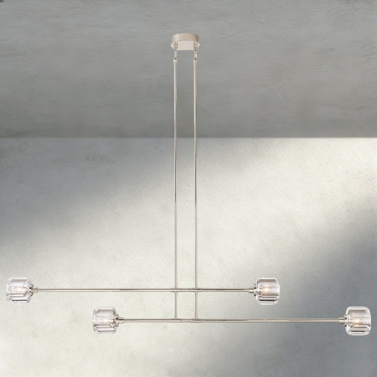 Demaret Mobile Linear Chandelier 54", 72" - Brig