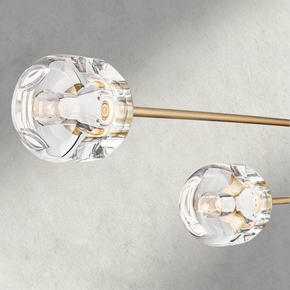 Demaret Mobile Linear Chandelier 54", 72" - briglamps