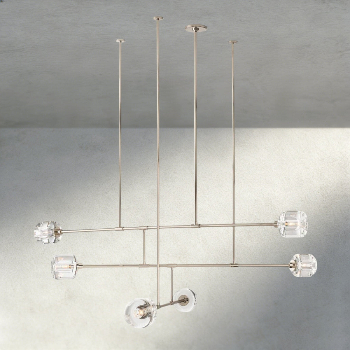 Demaret Mobile Round Chandelier 48", 62" - Brig