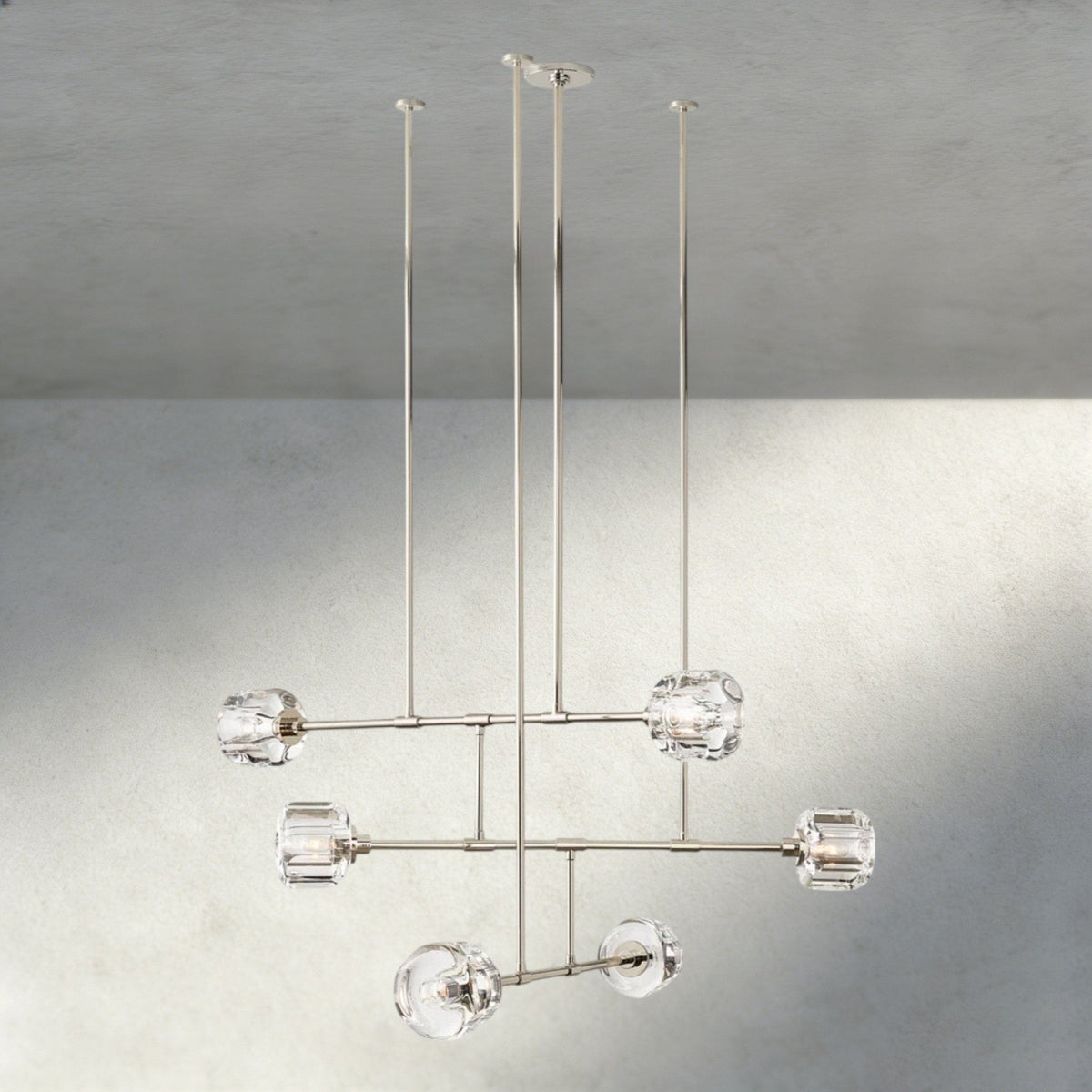Demaret Mobile Round Chandelier 48", 62" - Brig