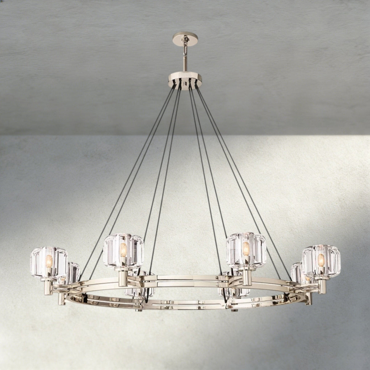 Demaret Round Chandelier 36", 48", 60" - Brig