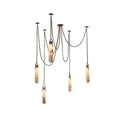 Dome Chain Alabaster Chandelier - Cyran Lamps