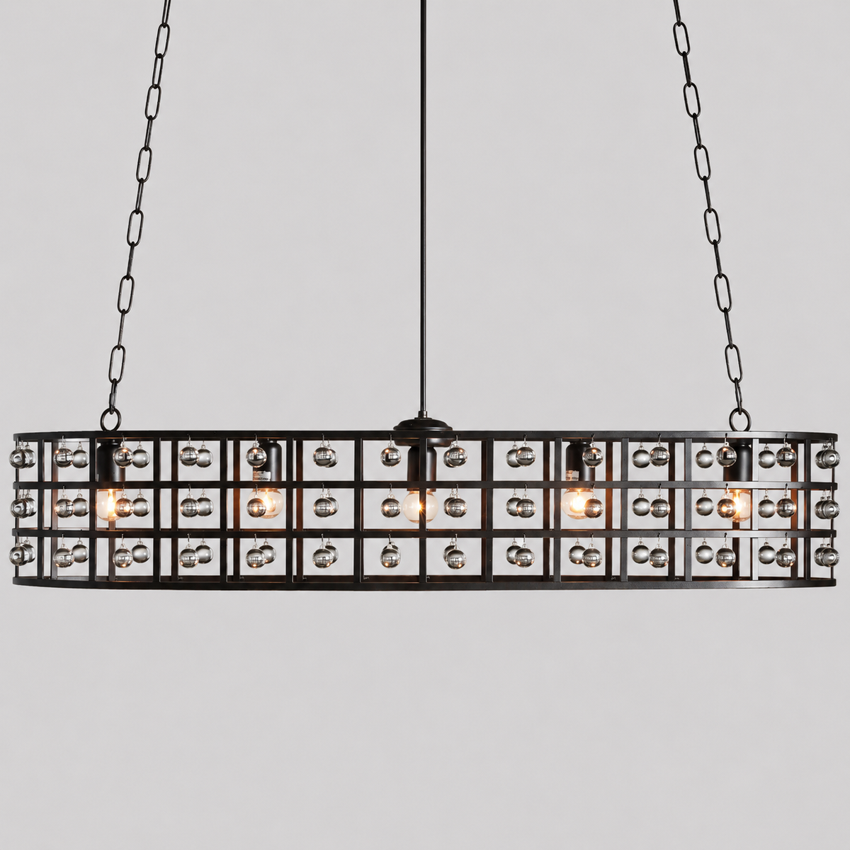 La Cage Oval Chandelier