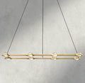 Ecletant Rectangular Chandelier 54", 72" - briglamps