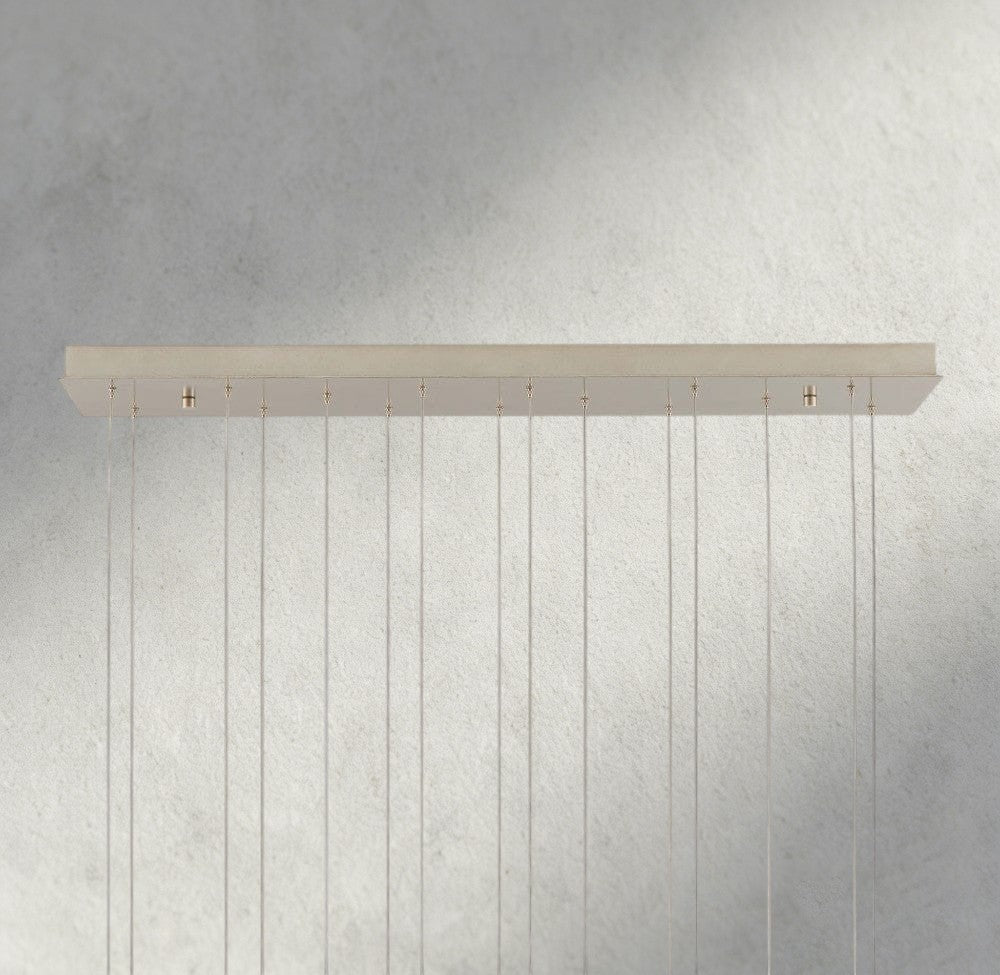 Edda Linear Glass Chandelier 48", 54" - Brig