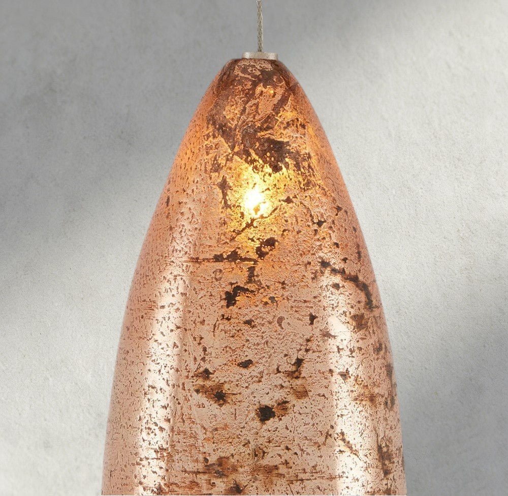 Edda Round Glass Chandelier 23", 35" - Brig
