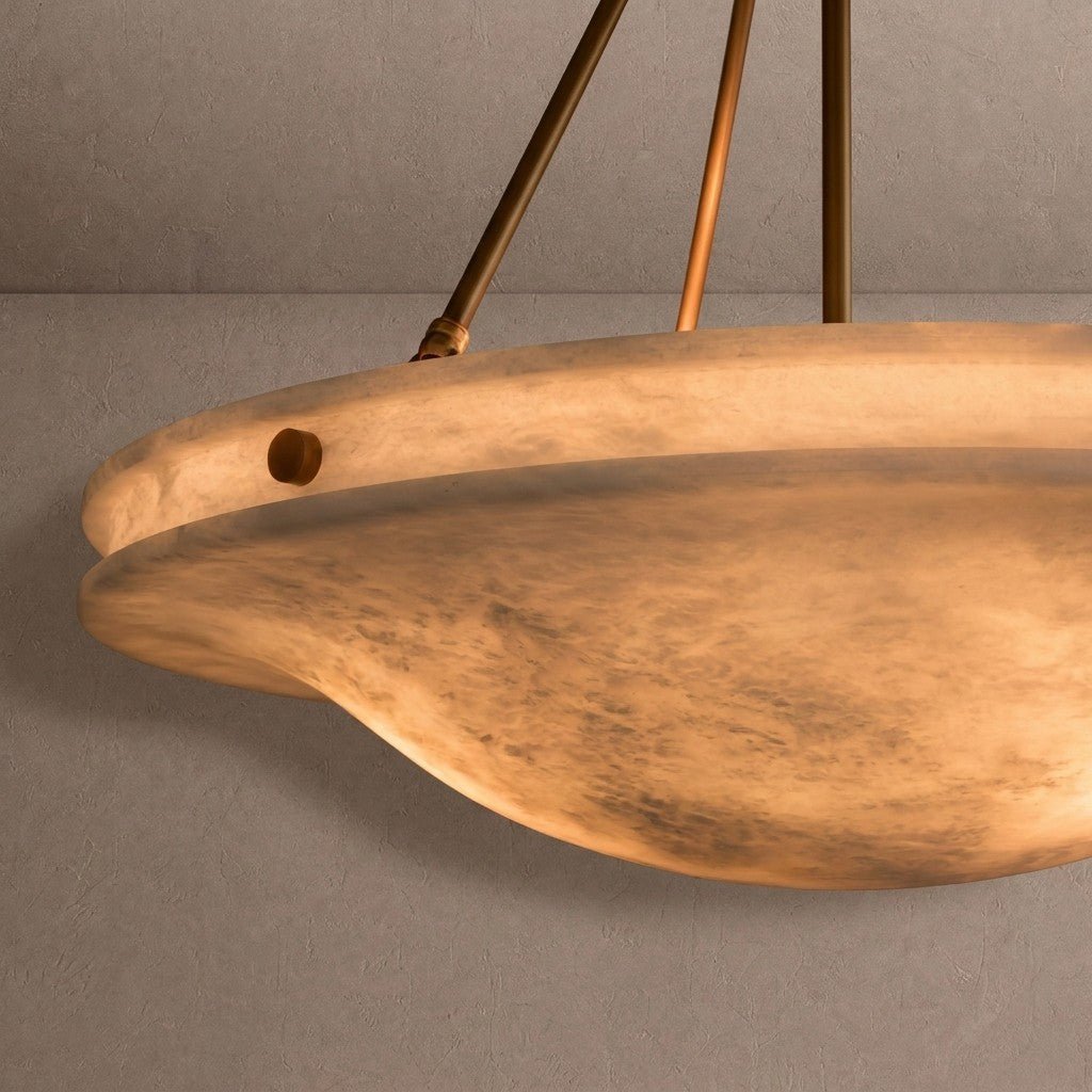 Edith Alabaster Stone Pendant Light - Brig Lighting