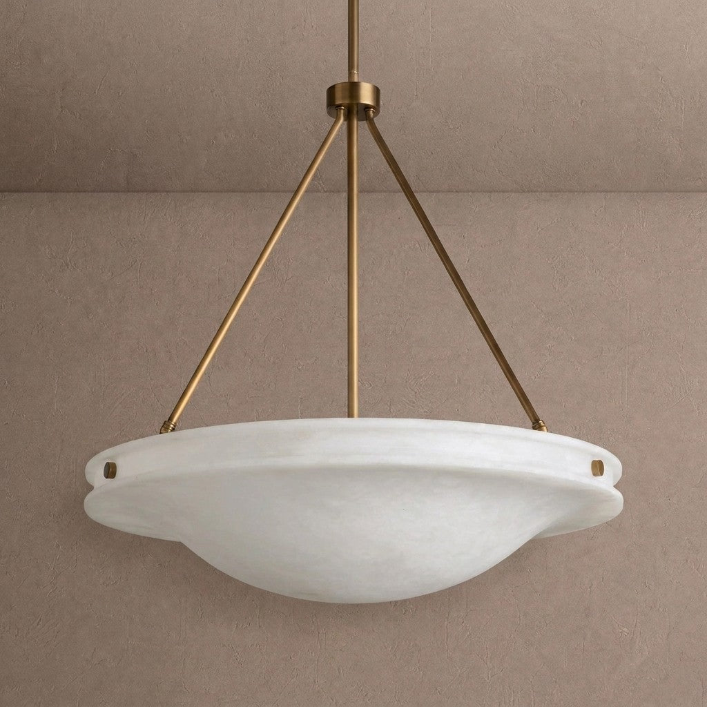 Edith Alabaster Stone Pendant Light - Brig Lighting