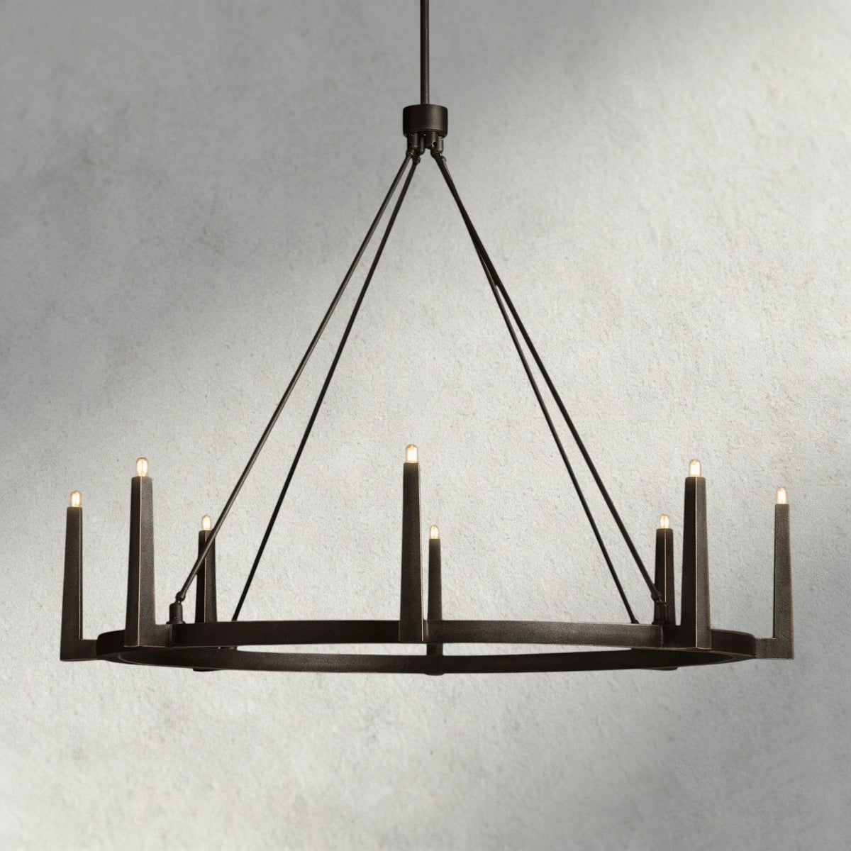 Emmet Round Chandelier 42", 54" - Brig