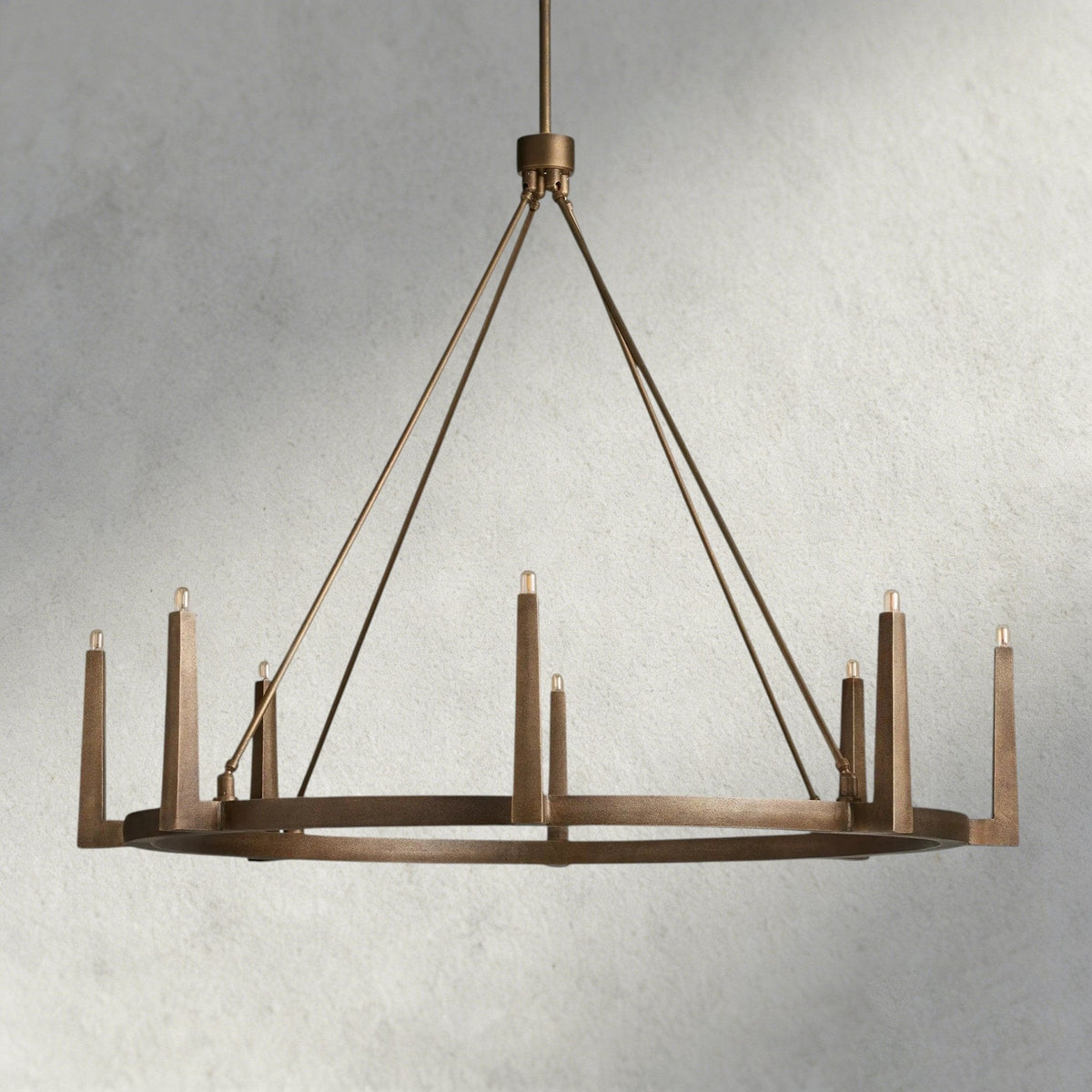 Emmet Round Chandelier 42", 54" - Brig