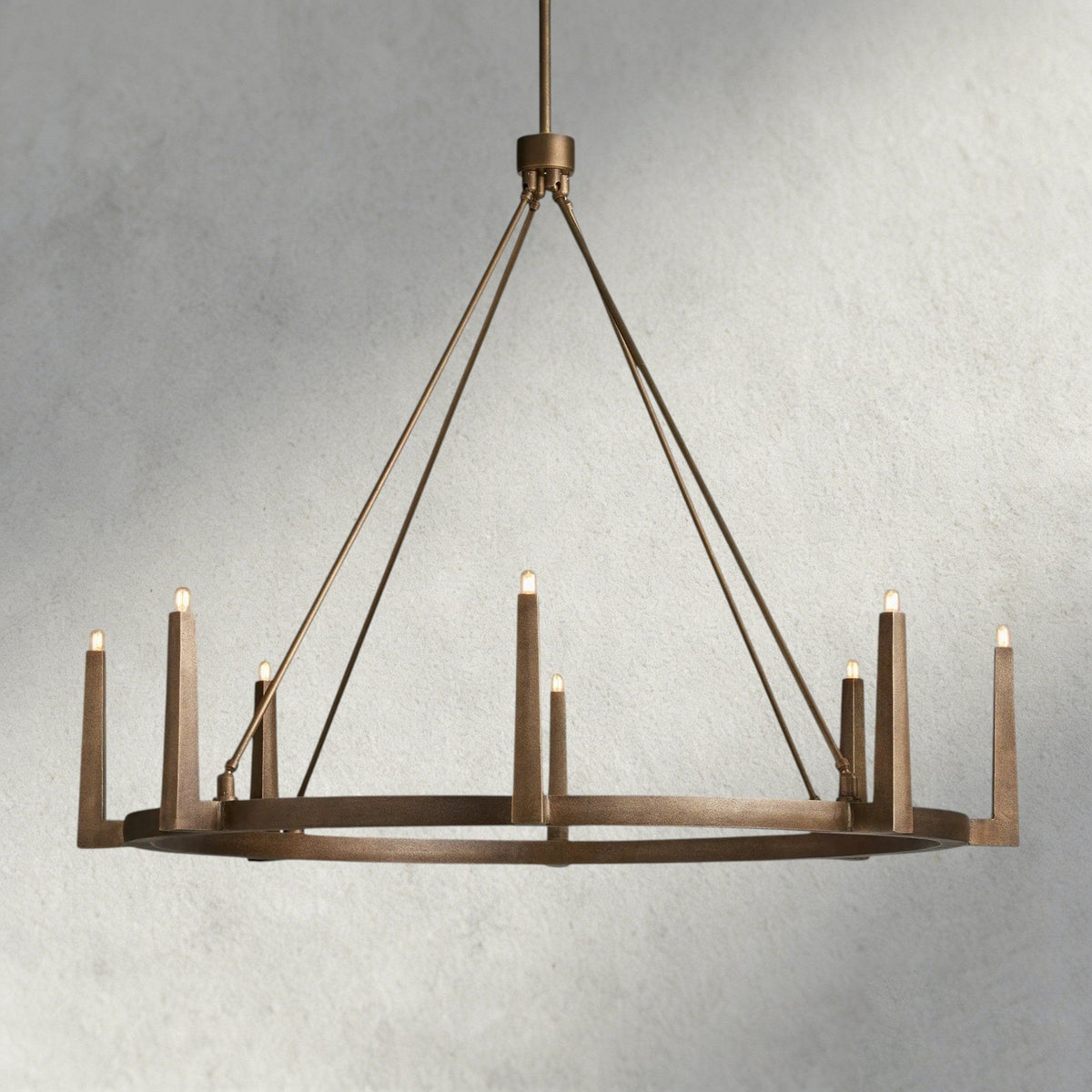Emmet Round Chandelier 42", 54" - Brig