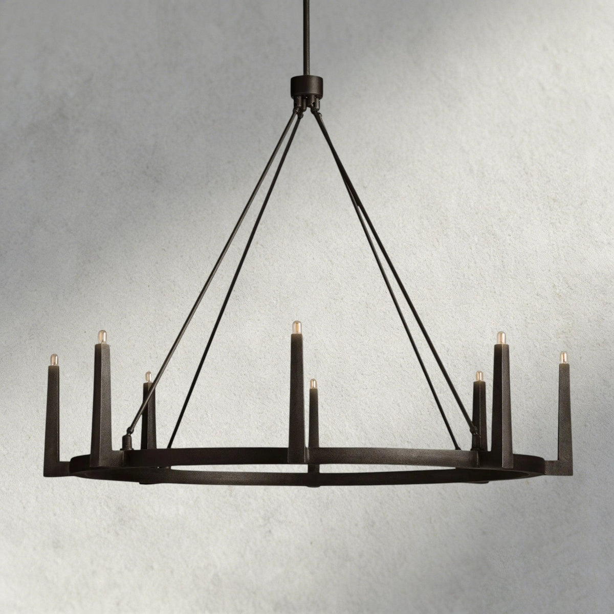 Emmet Round Chandelier 42", 54" - Brig