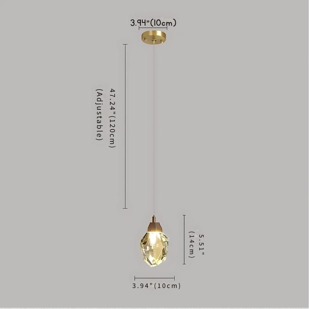 Eve Modern Crystal Chandelier for Staircase - Brig Lighting