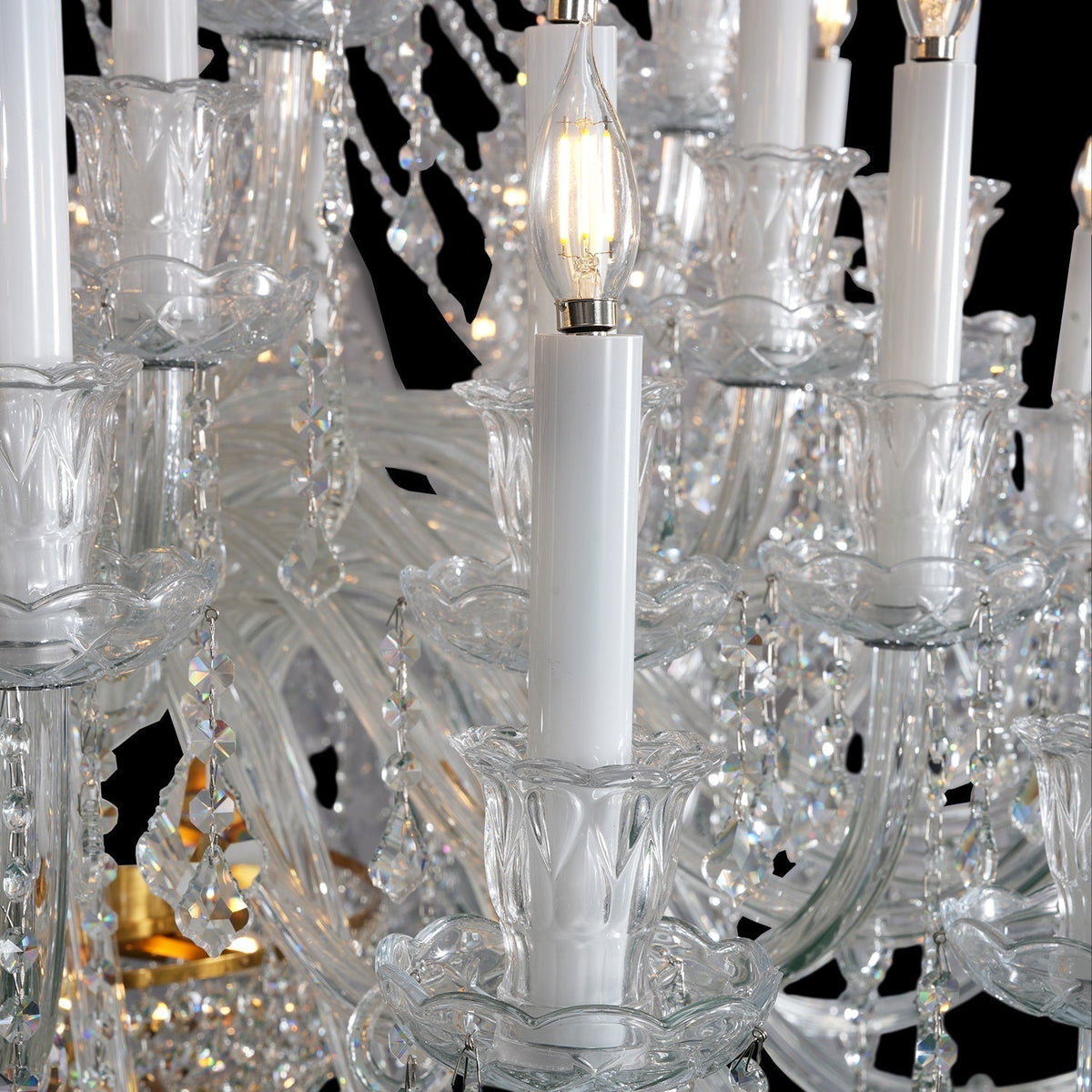 Extra Large Classic Traditional Crystal Chandelier 60/72/90 Lights for Hotel, Showroom, Foyer , Wedding Hall,Coffee Shop - briglamps