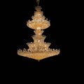 Extra Large Luxury Gold Empire Crystal Chandelier Multi - Layers Fixture For Foyer/ Big Hallway/ Hotel lobby/ Palace Hall - briglamps