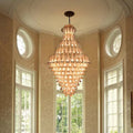 Extra Large Luxury Multi - tier Gold CrystalChandelier for Stairs/Large High - ceiling Room - briglamps