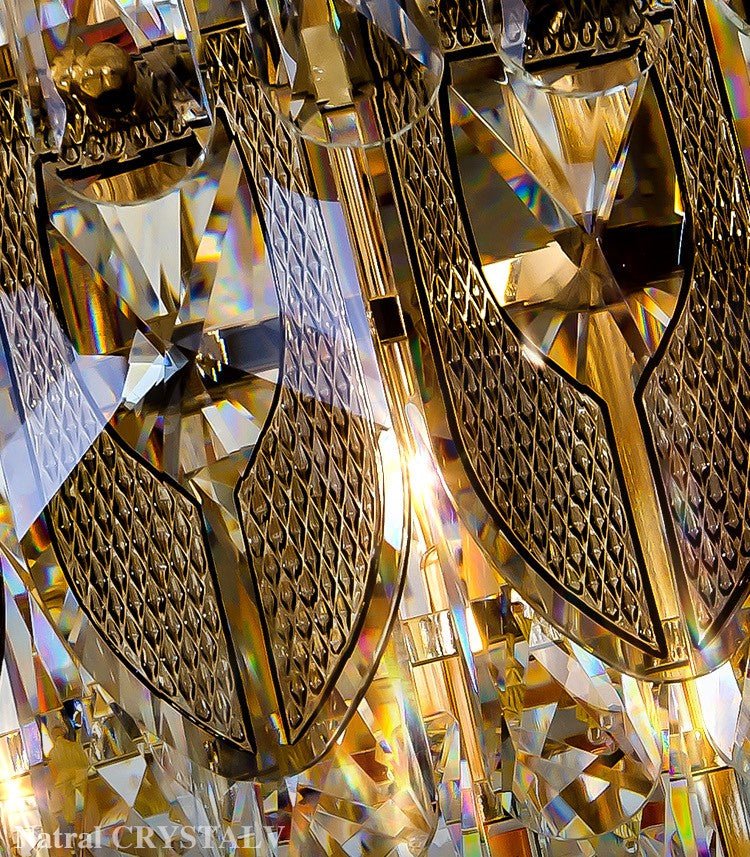 Extra Large Multi - tiered Empire Crystal Chandelier for Big Hallway/Foyer/Staircase - briglamps