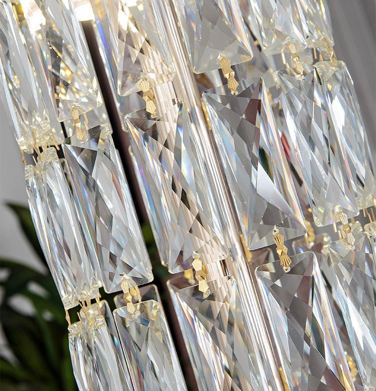 Extra Large Multi - tiered Empire Crystal Chandelier for Big Hallway/Foyer/Staircase - briglamps