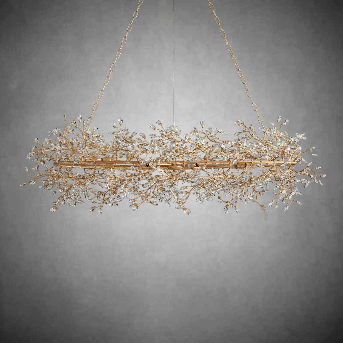 Fiore Oval Chandelier 62'' 74'' - Brig Lighting