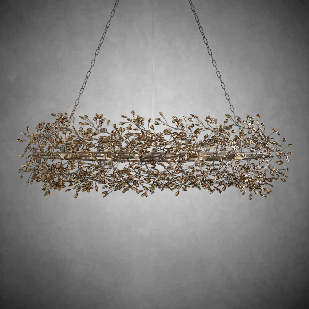 Fiore Oval Chandelier 62'' 74'' - Brig Lighting