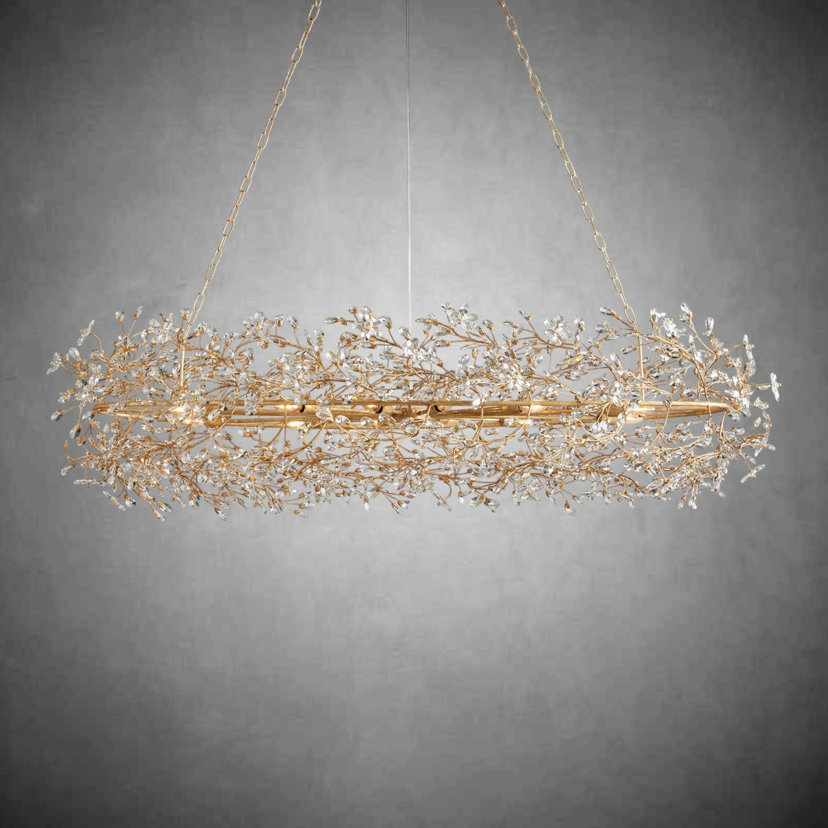 Fiore Oval Chandelier 62'' 74'' - Brig Lighting