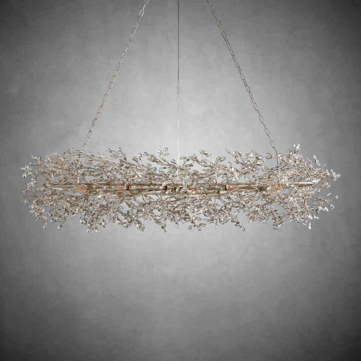 Fiore Oval Chandelier 62'' 74'' - Brig Lighting