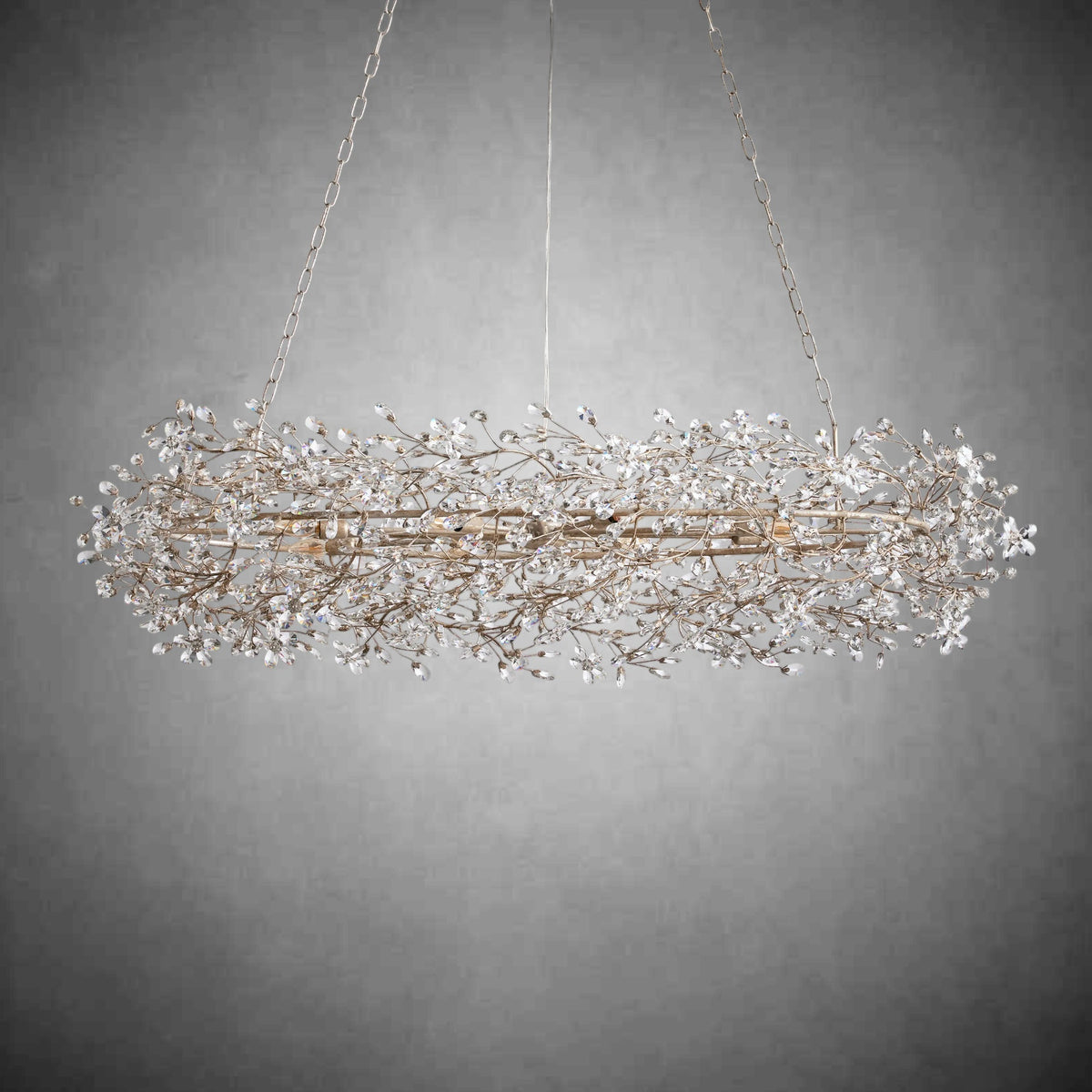 Fiore Oval Chandelier 62'' 74'' - Brig Lighting