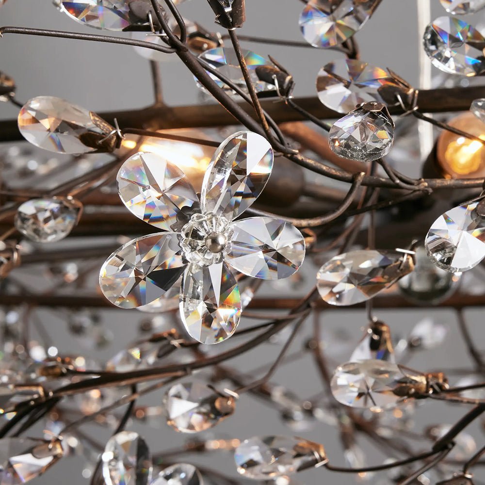 Fiore Oval Chandelier 62'' 74'' - Brig Lighting