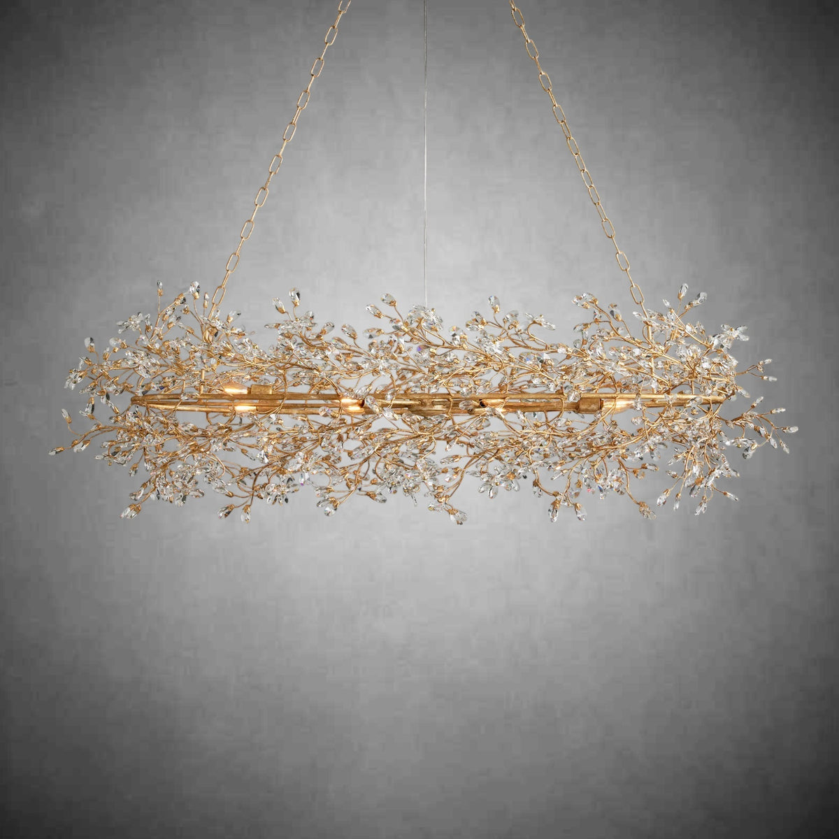 Fiore Oval Chandelier 62'' 74'' - Brig Lighting