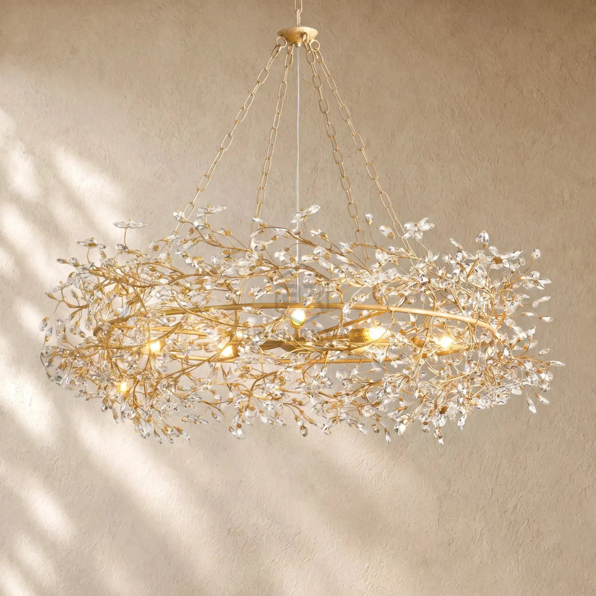 Fiory Crown Crystal Branch Chandelier